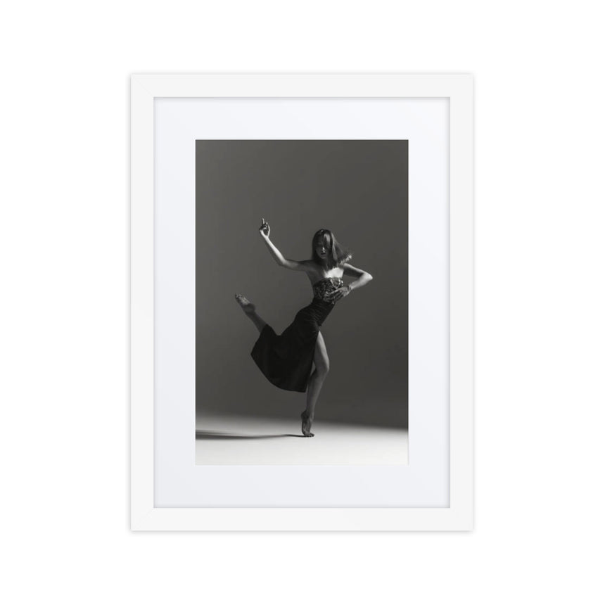 Solo Tango | Dance-Art Framed Poster #21 (21.5" H x 17.5" W)