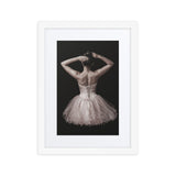 Tutu Reverie | Dance-Art Framed Poster #26 (21.5" H x 17.5" W)