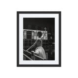 Monochrome Ballet Studio | Dance-Art Framed Poster #84 (25.5" H x 21.5" W)