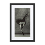 Onyx Elegance | Dance-Art Framed Poster #76 (23.5" H x 17.5" W)