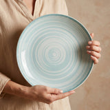 Dinner Plate – Porcelain, Baita Acqua