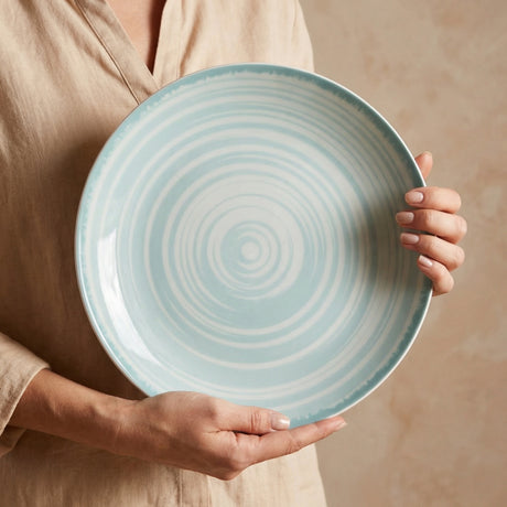 Dinner Plate – Porcelain, Baita Acqua
