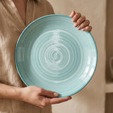 Dinner Plate – Porcelain, Baita Acqua