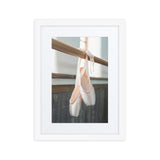 Pointe Elegance | Dance-Art Framed Poster #47 (21.5" H x 17.5" W)