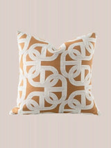 Safari Decorative Terracotta Throw Pillowcase, Earthy Tone Modern Fall Decors