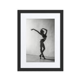 Seductive Still | Dance-Art Framed Poster #17 (21.5" H x 17.5" W)