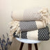 Loosely woven cotton blanket, 250 x 200 cm