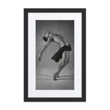 Surrender in Motion | Dance-Art Framed Poster #71 (23.5" H x 17.5" W)
