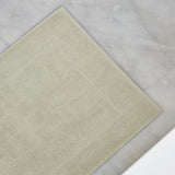 Khaki green bath mat