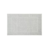 Silver grey bath mat