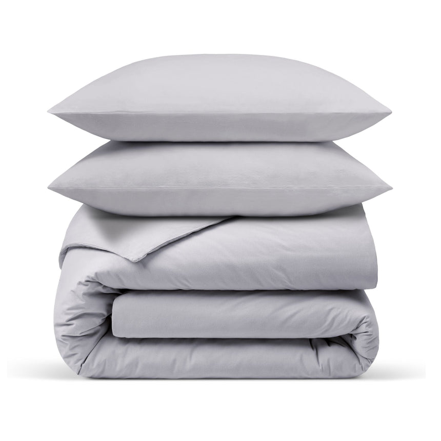 Silver grey Tavira Washed Cotton