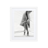 Whispered Lines | Dance-Art Framed Poster #81 (25.5" H x 21.5" W)