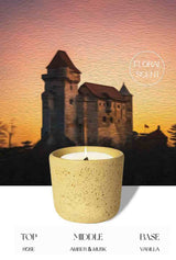 Wood wick soy wax scented candle, St. Moritz