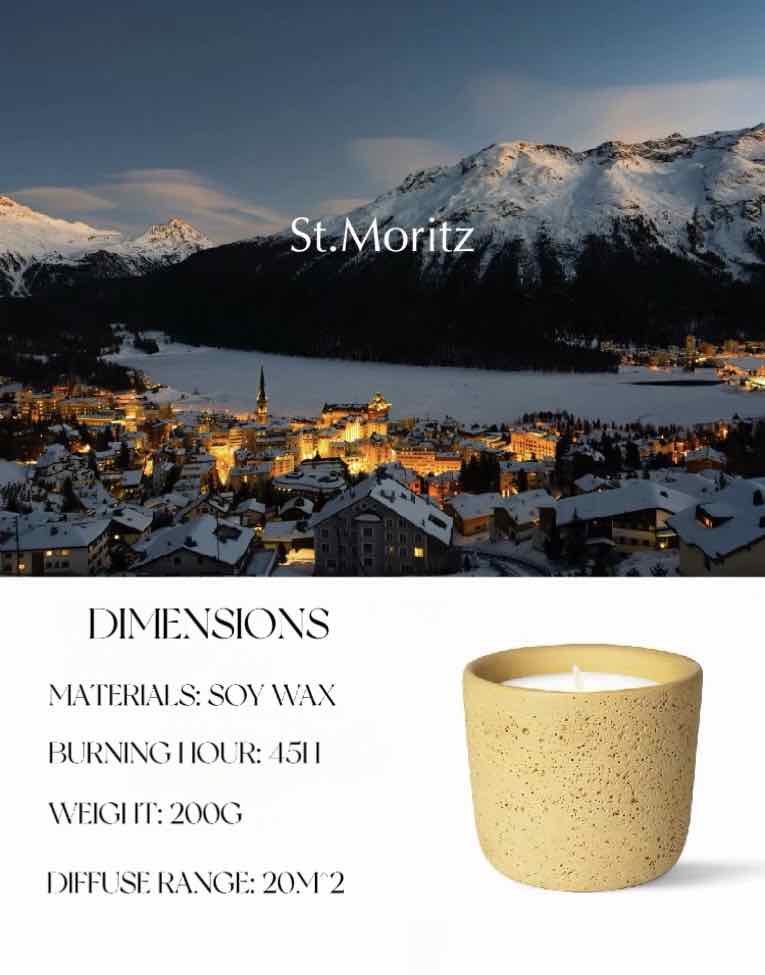 Wood Wick Soy Candle – St. Moritz